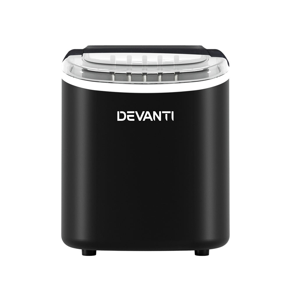 Devanti Portable Ice Maker Machine 1.3L - Black