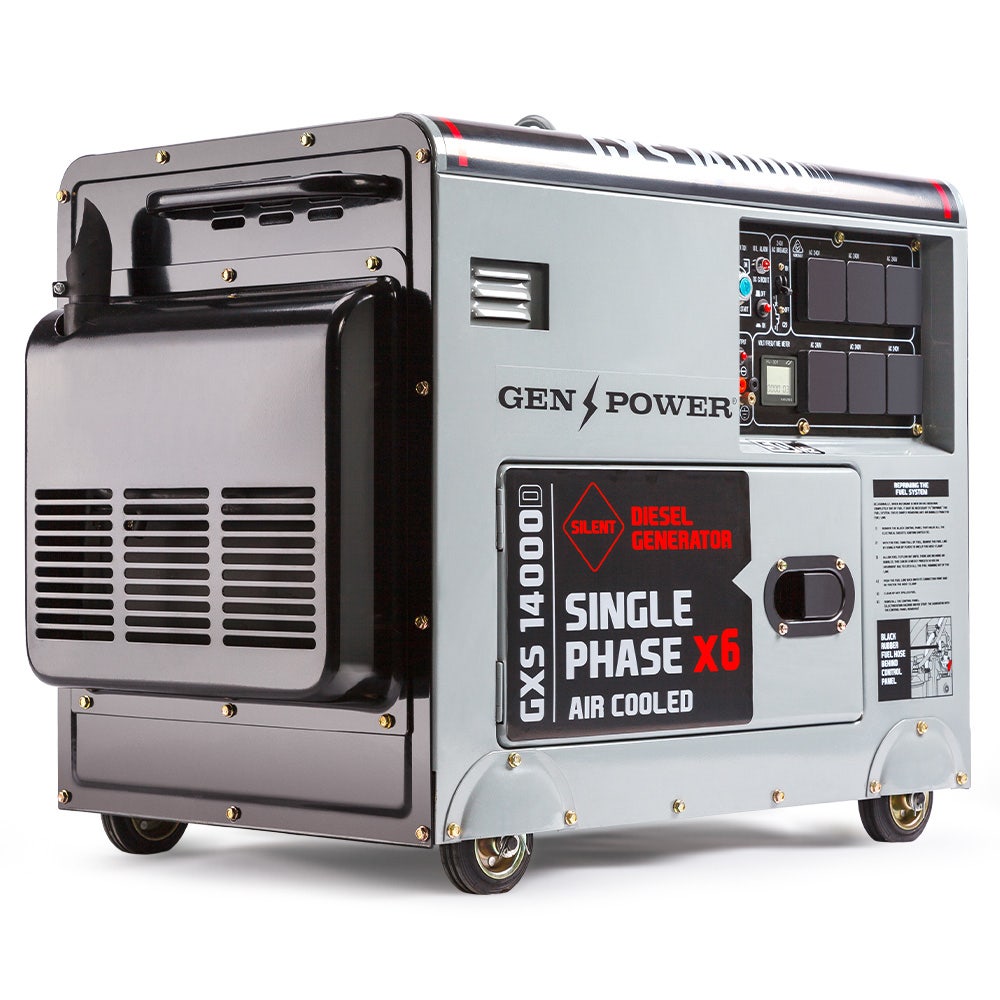 GenPower GXS14000D Series II Single Phase Diesel Generator